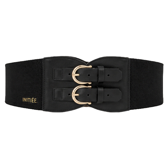 THE DOUBLE BUCKLE CORSET BELT