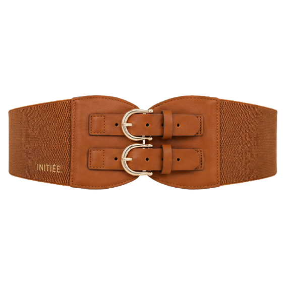 THE DOUBLE BUCKLE CORSET BELT