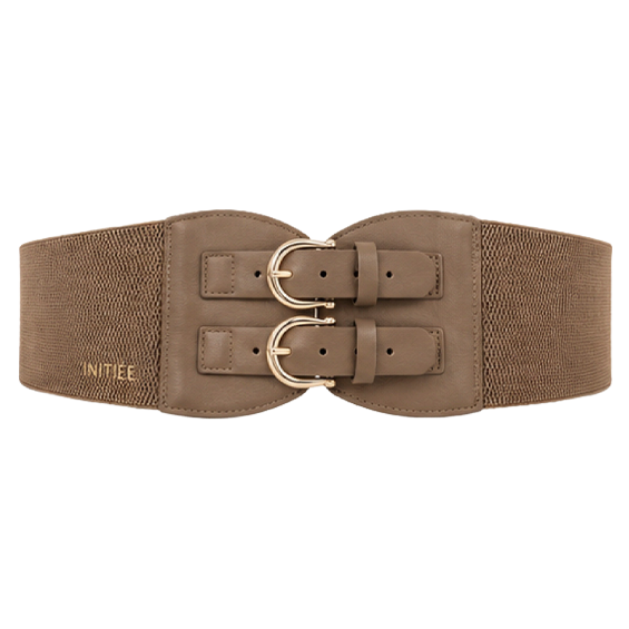 THE DOUBLE BUCKLE CORSET BELT